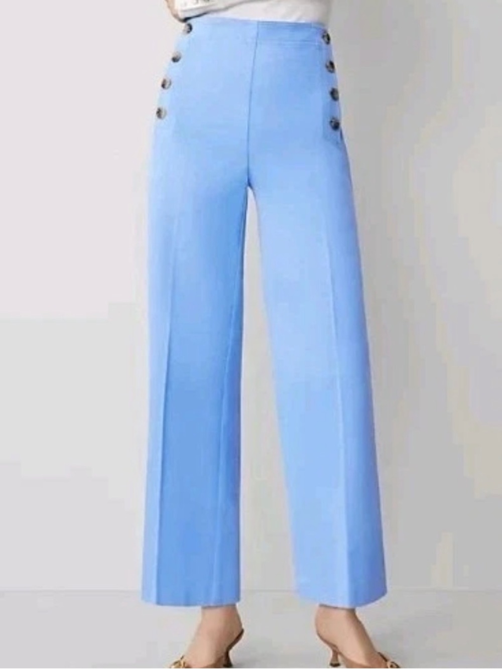 ANN TAYLOR sailor grace straight pants